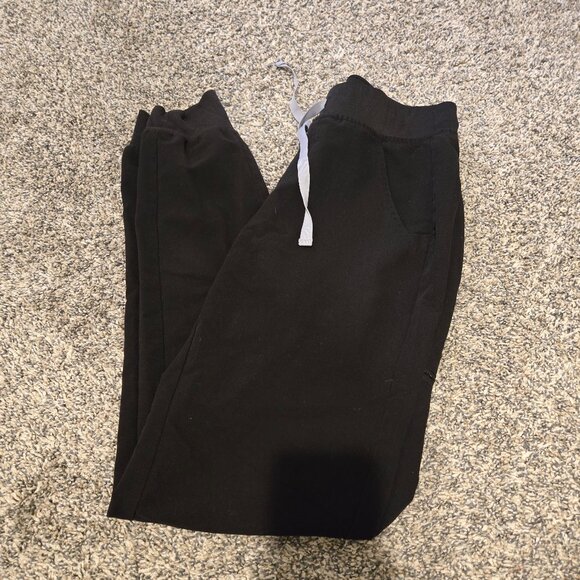Figs Zamora Jogger Scrub Pants Black XS Tall - Picture 1 of 5